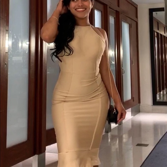 PLT GOLD DRESS - Picture 3 of 4